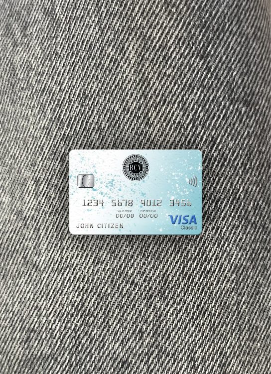 Download Venezuela Banco Central de Venezuela bank visa classic card photolook front Photoshop template